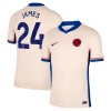 Officiële Voetbalshirt Chelsea James 24 Uit 2024-25 - Heren